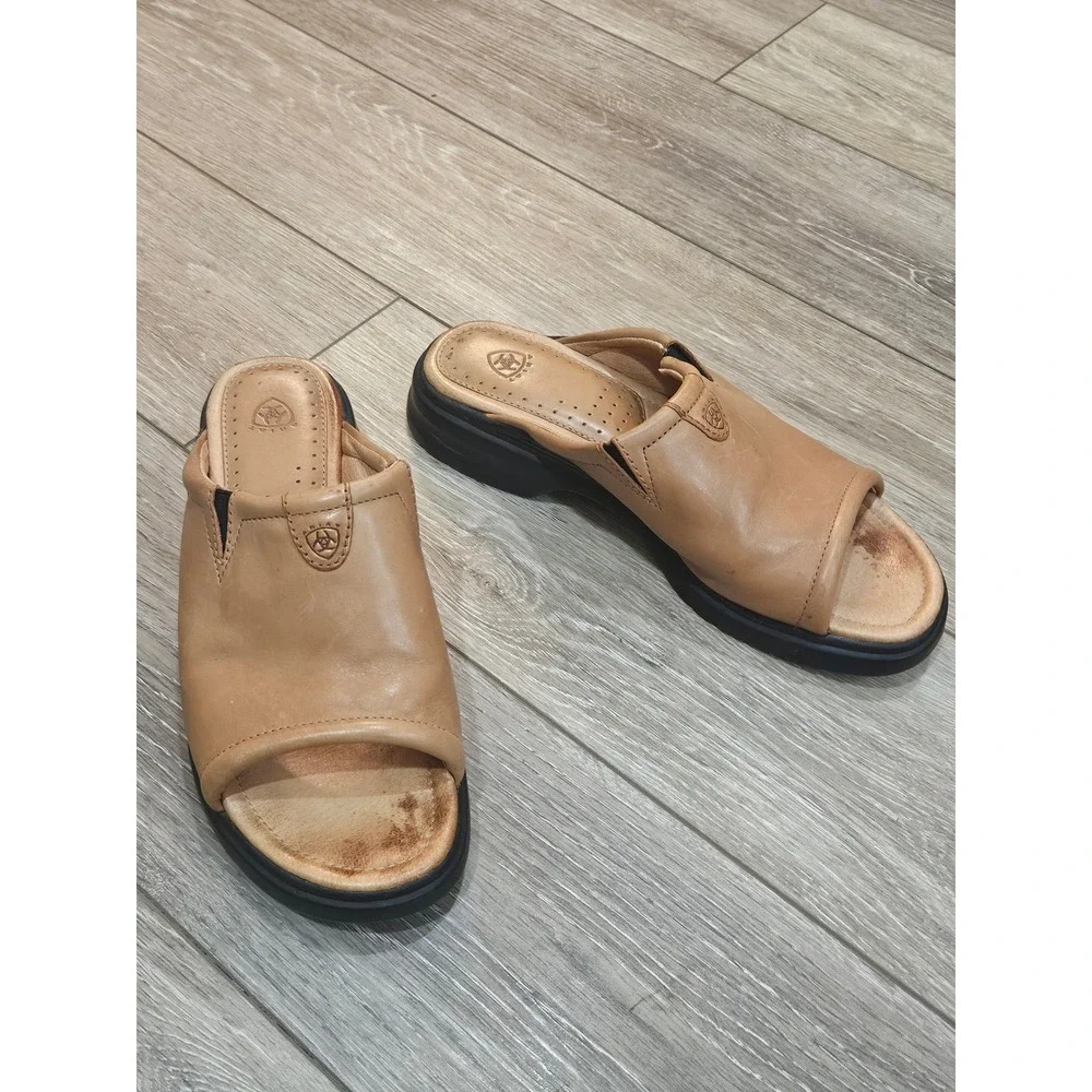 Ariat leather slide